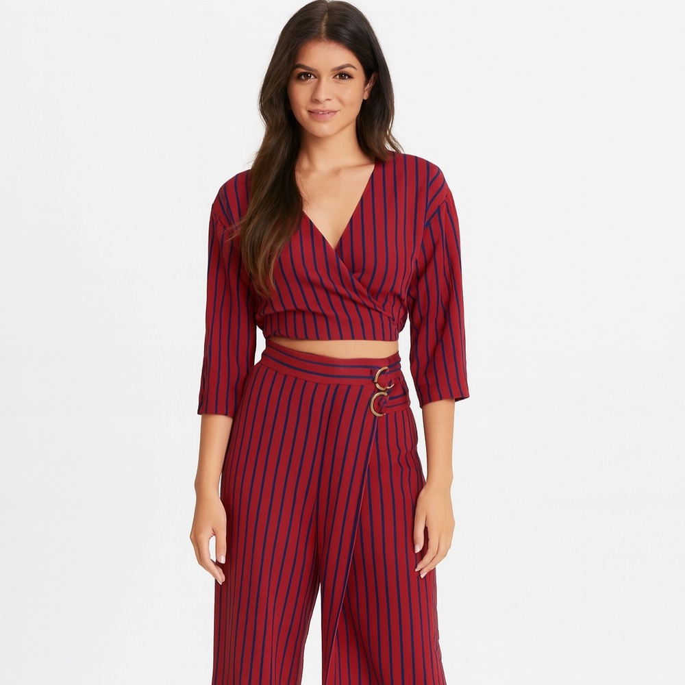 JOA Red & Blue Two-Piece Set – Size M